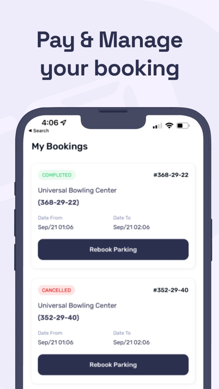 ParkAway - Find Parking Lot