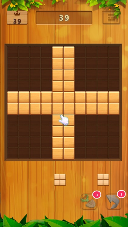 Wood Block Puzzle - Cube Games screenshot-4