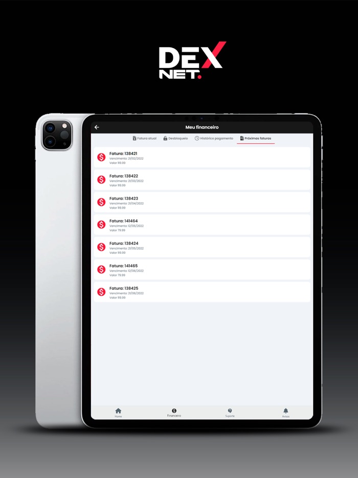 DexNet Telecom - App Suporte