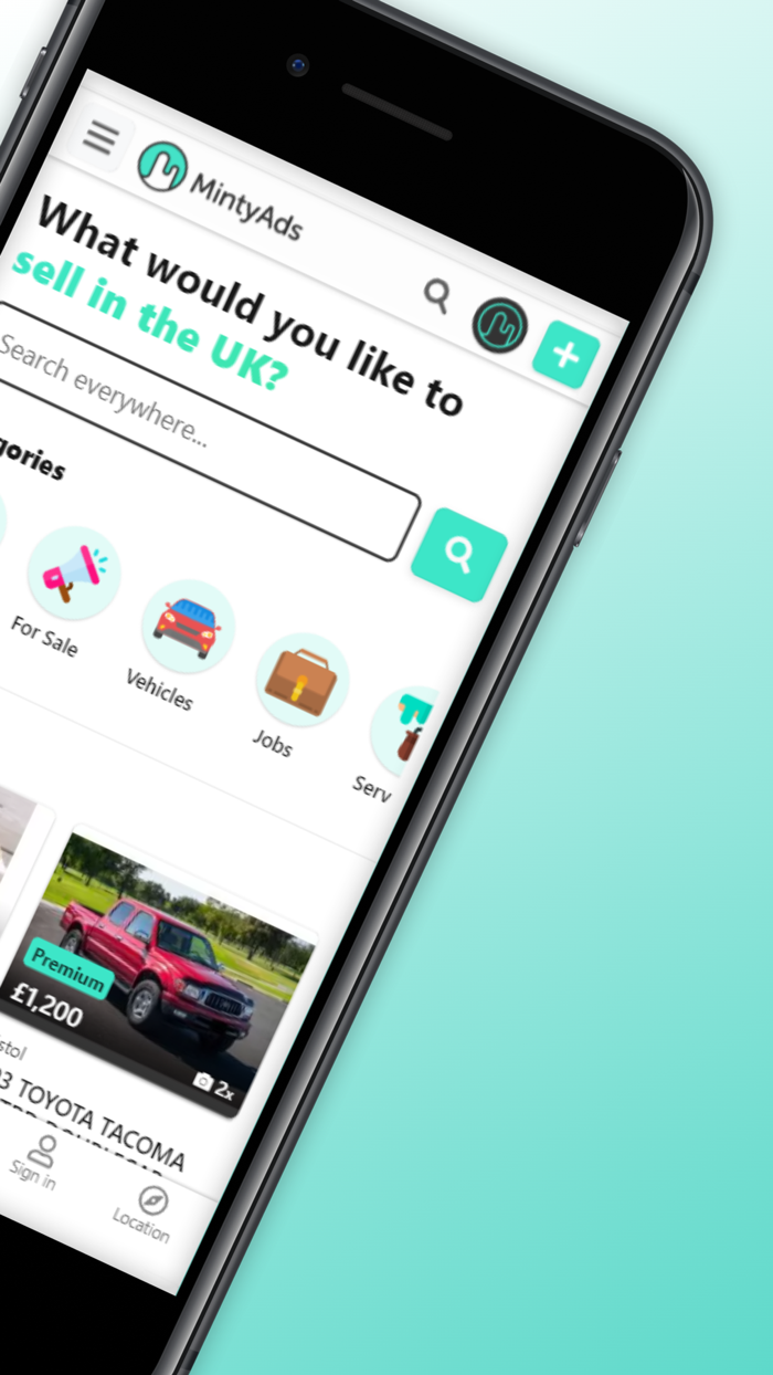 MintyAds local classified ads