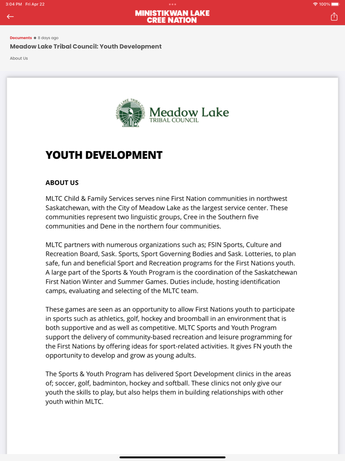 Ministikwan Lake Cree Nation