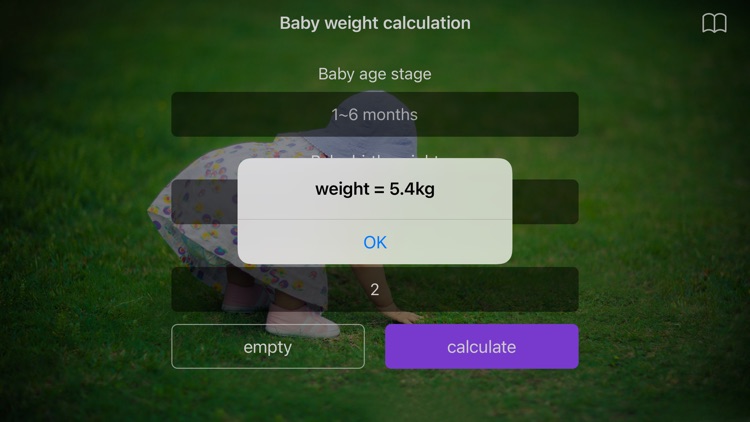 BMBabyWeightCalculation