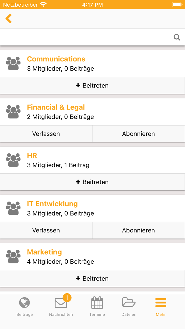 myZIA - ZIA Mitgliederportal