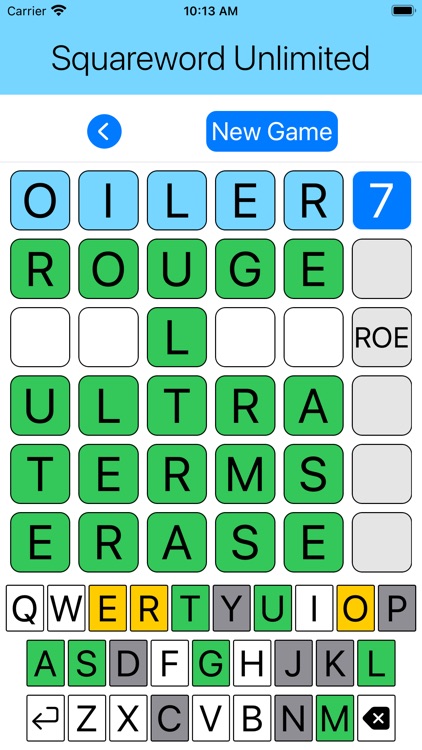 Squareword Unlimited Word Game screenshot-5