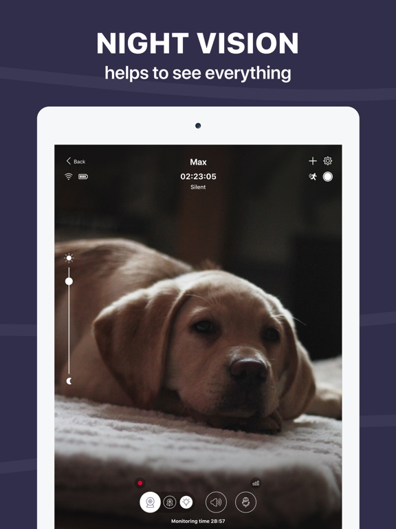 Dog Monitor Buddy & Pet cam screenshot 4