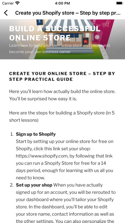 Build an Online Store Course screenshot-3