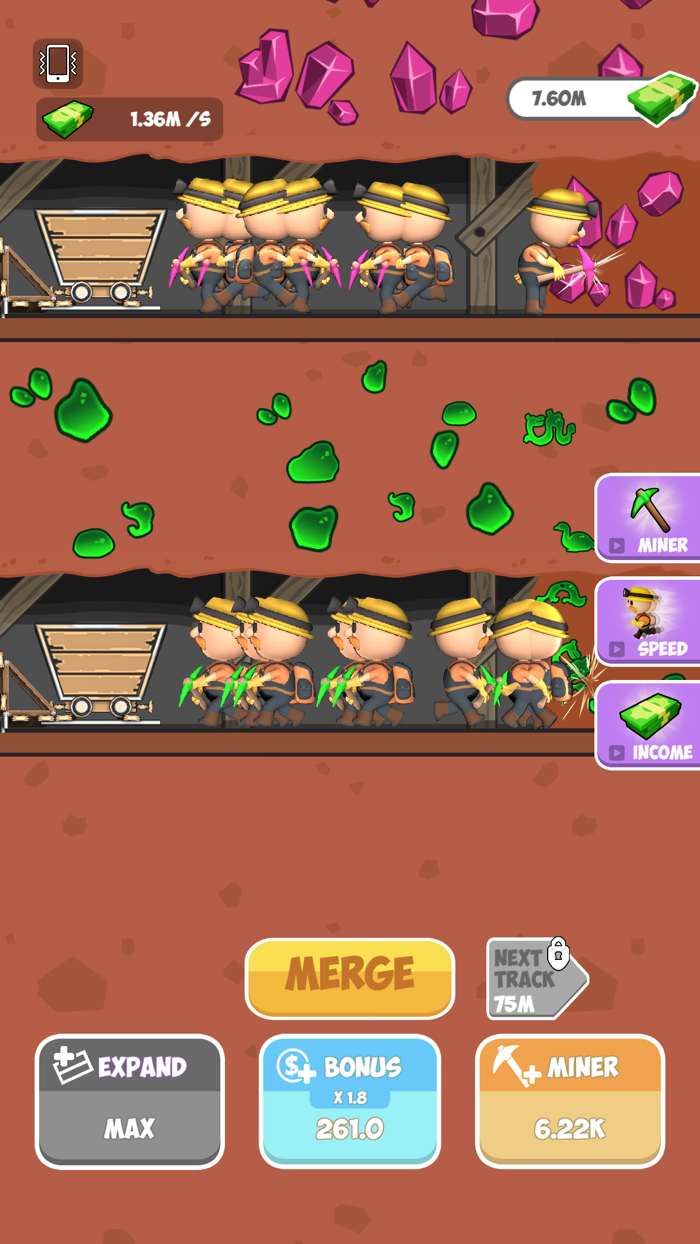 Miner Clickers Gold  Gem