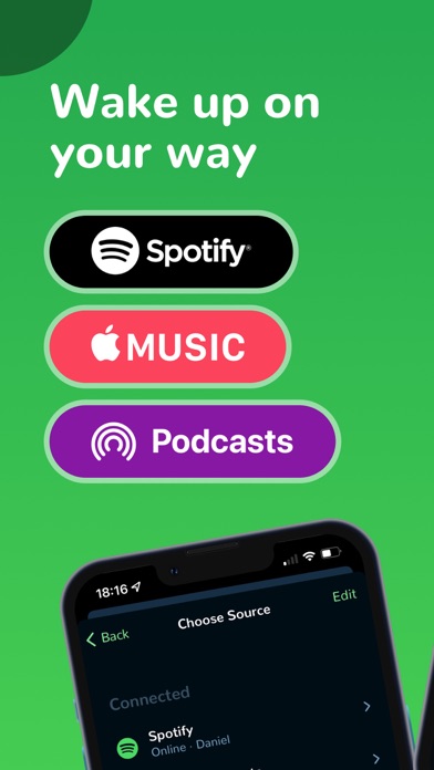 Скриншот №1 к Сигнализация для Spotify