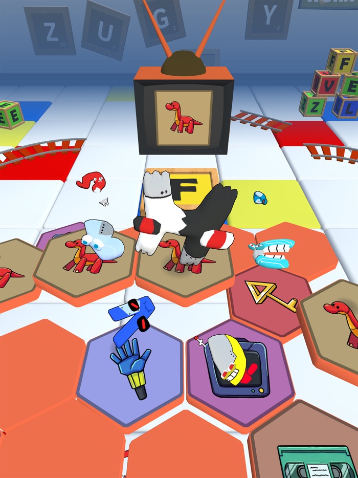 Alphabet Fall.IO - Match Race