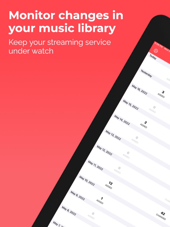 Music Library Tracker Screenshots