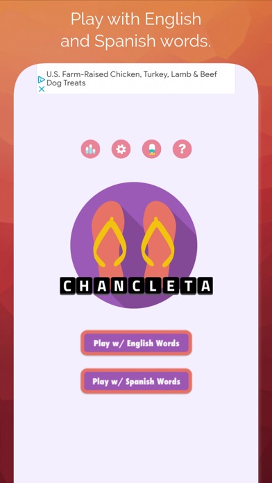 chancleta: word puzzle game screenshot 4