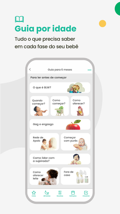 BLW Brasil - Alimentação Bebês Screenshot