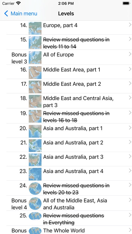 OneMileNorth Countries Quiz screenshot-3