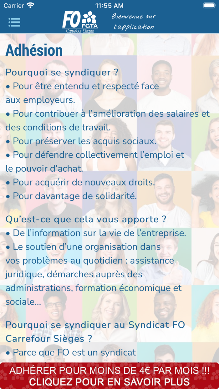 FO Carrefour Sièges