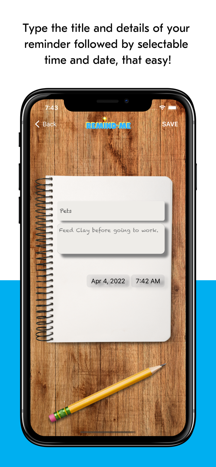 Remind Me - Reminders