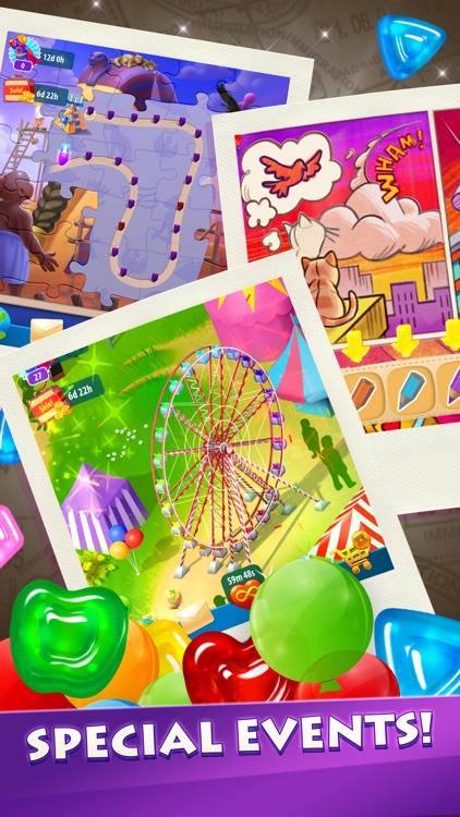Gummy Drop! Match 3 Puzzles screenshot-3