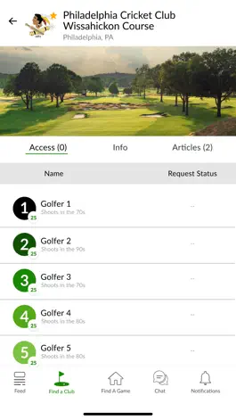 Game screenshot GolfBevy apk