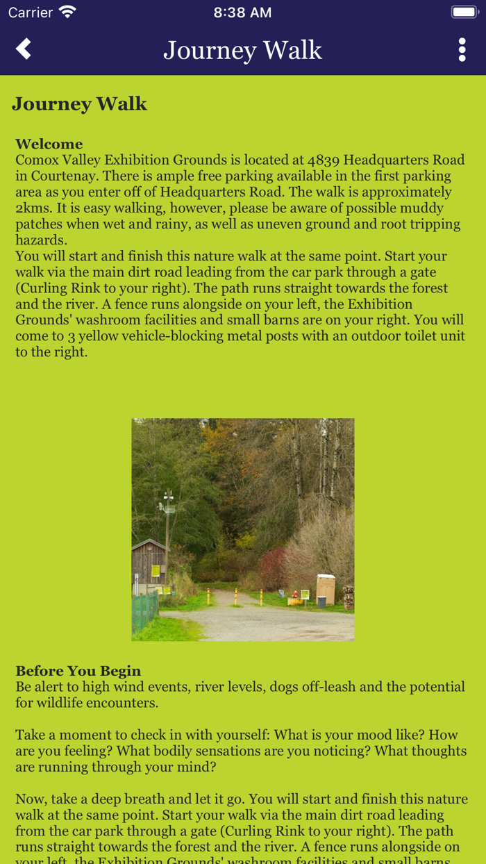 Strolls for Wellness