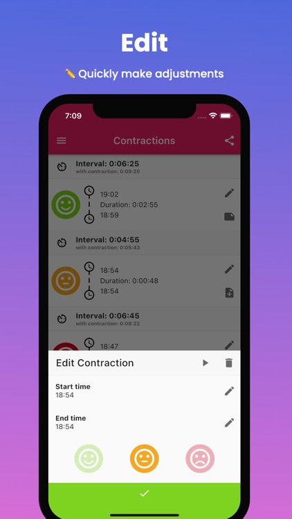 Easy Contraction Timer screenshot-3