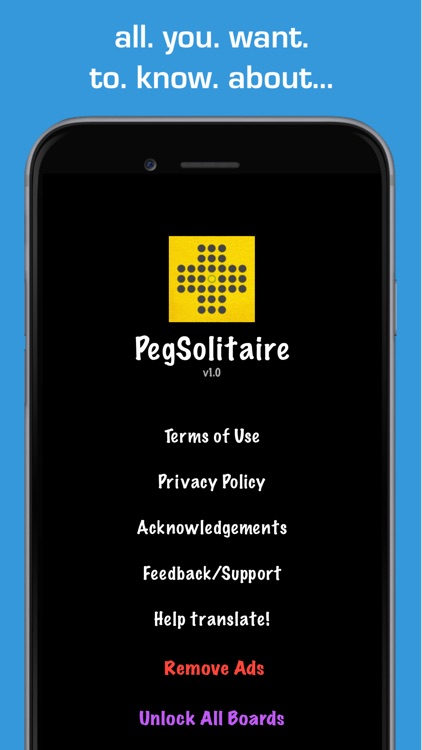 Peg Solitaire Unlimited screenshot-3