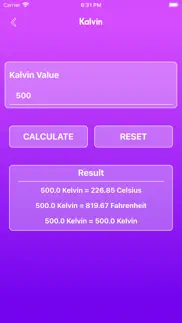 easy temperature calculate iphone screenshot 2