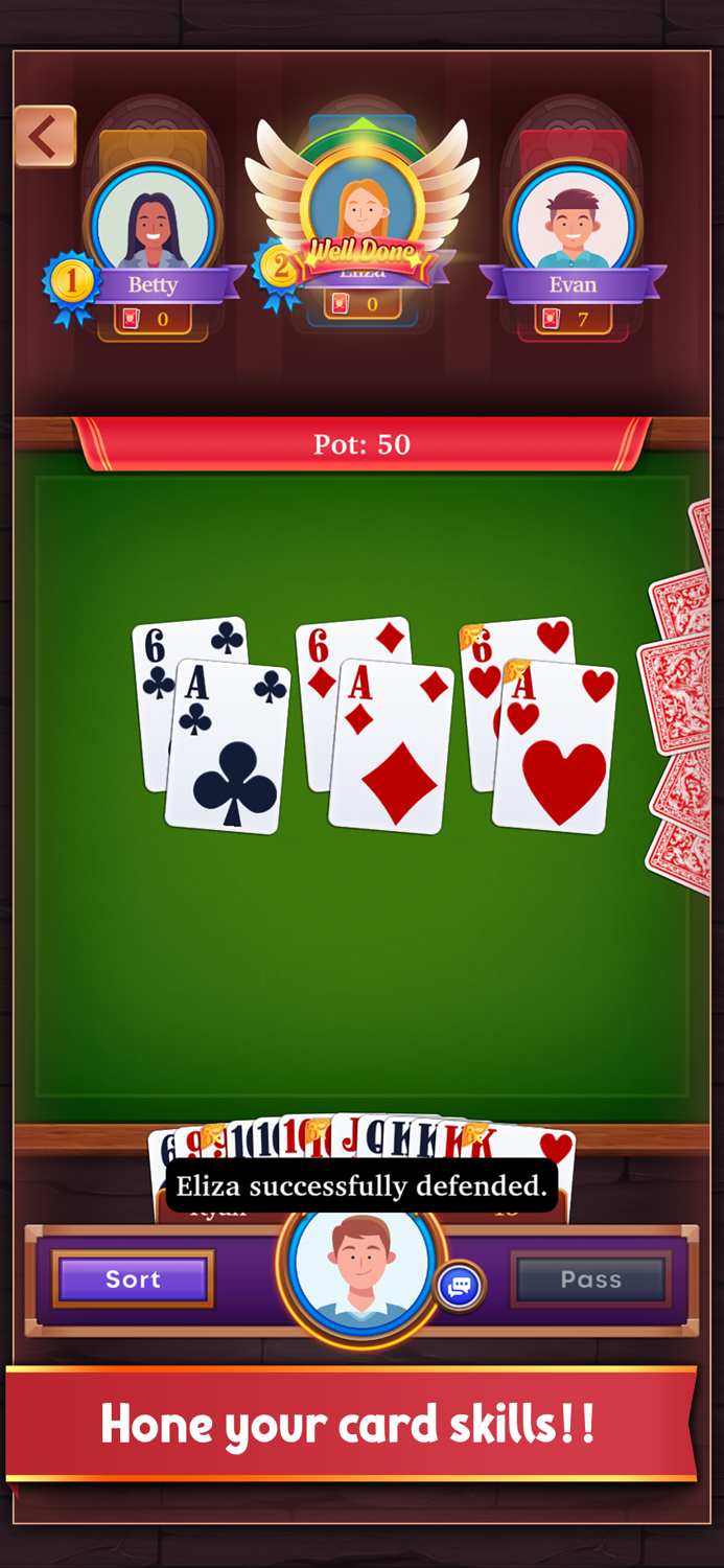 Durak Strategy Card Game