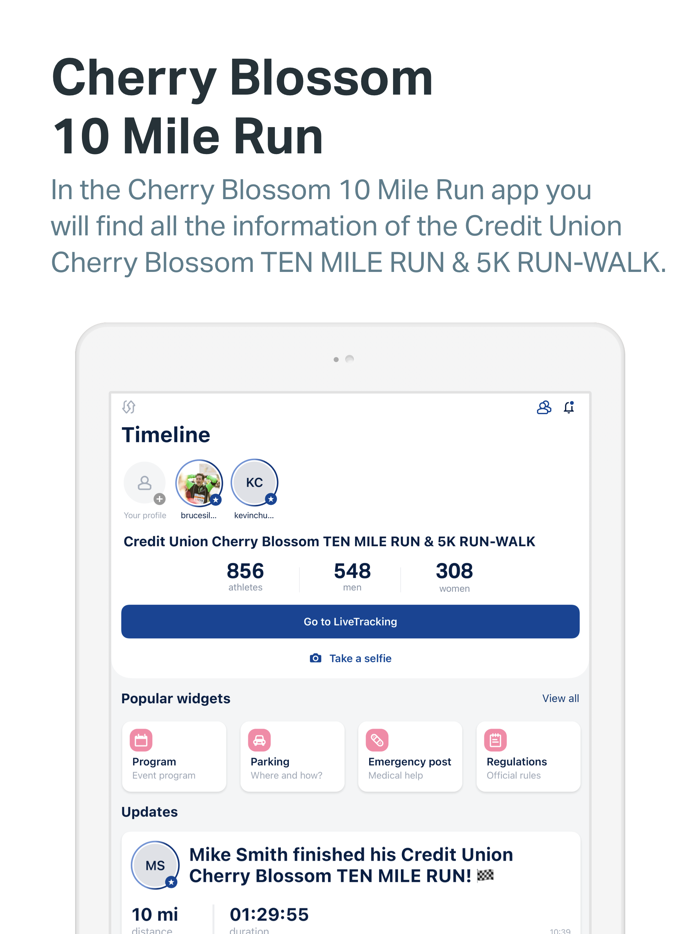 Cherry Blossom 10 Mile Run