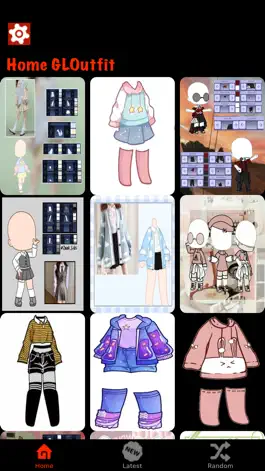 Game screenshot Outfits GL Wallpaper Ideas mod apk
