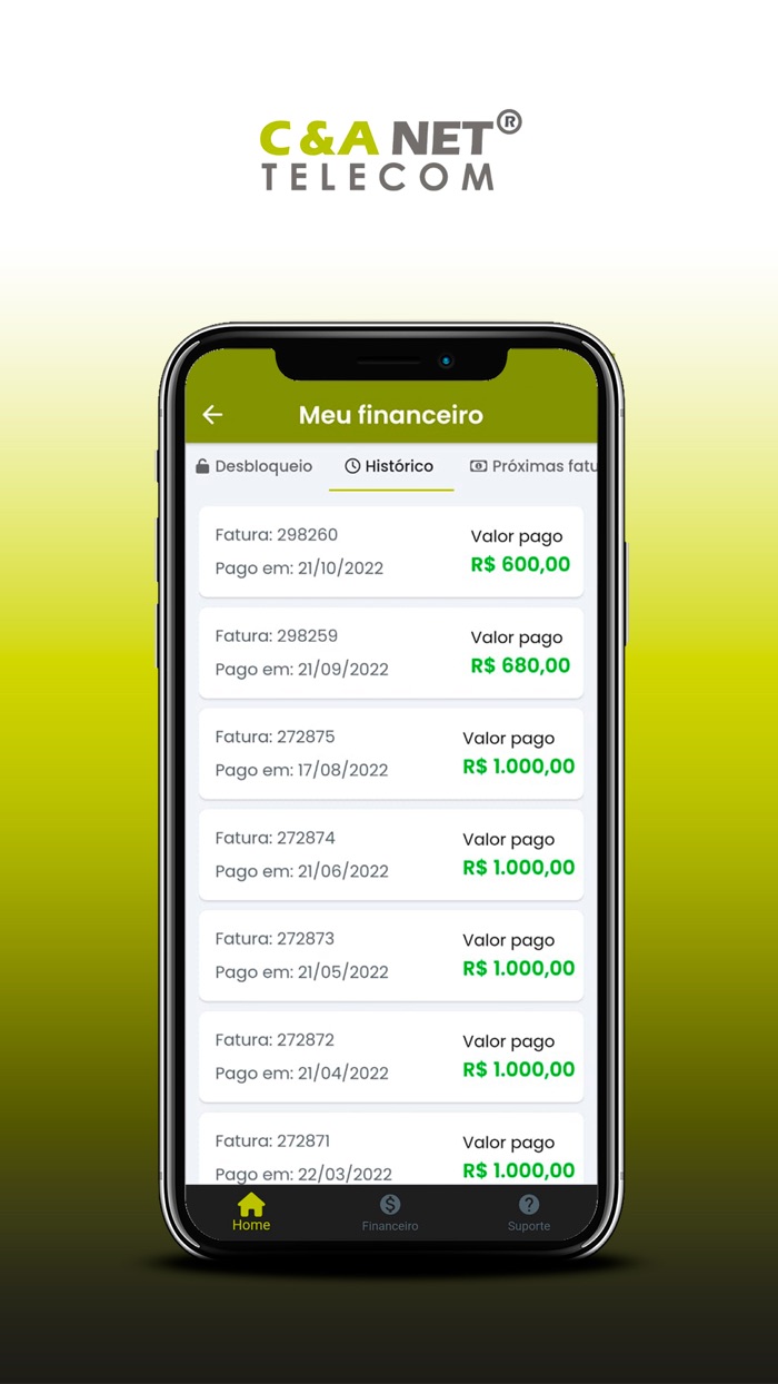 CA NET Telecom - App Oficial