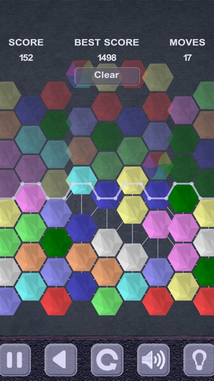 Bubbles Hexagon Puzzle screenshot-6