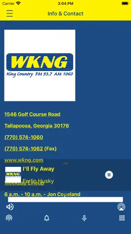Game screenshot WKNG FM 93.7 AM 1060 hack