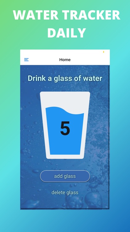 Water Tracker Daily App