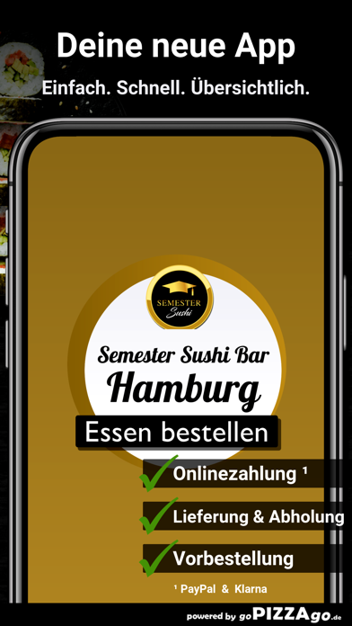 Semester Sushi Bar Hamburg screenshot 1