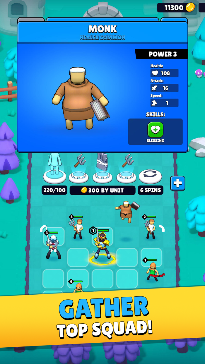 dOOdes fun auto chess battler