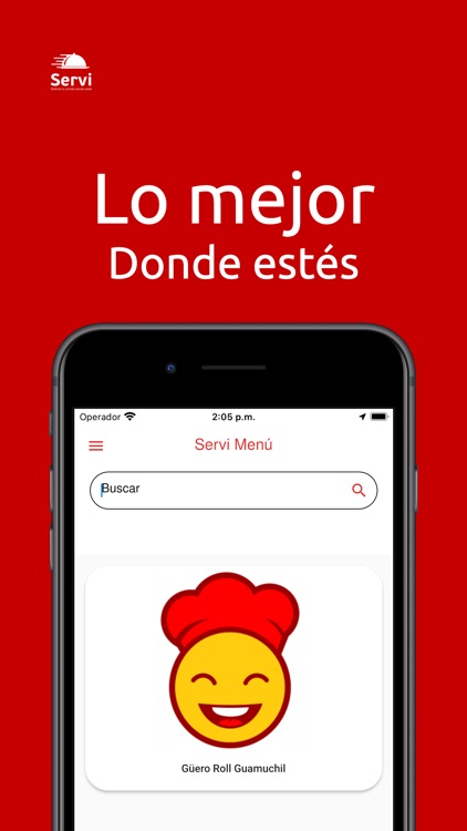 Servi - Comida a domicilio