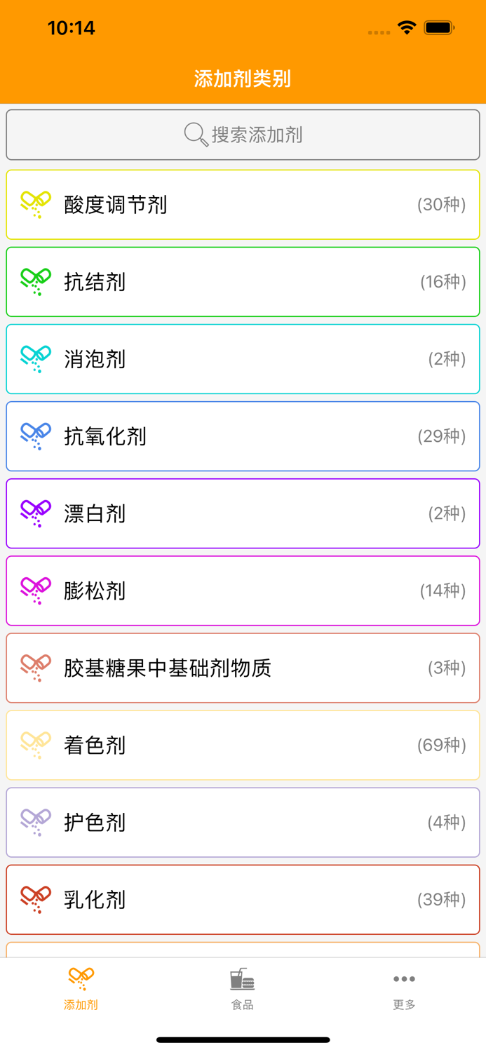 食品添加剂手册 - GB2760-2014