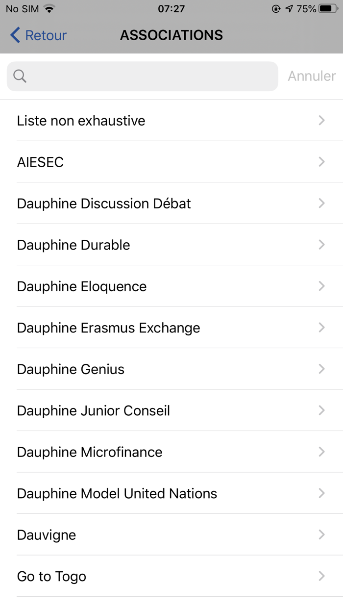 My.Dauphine – Etudiants