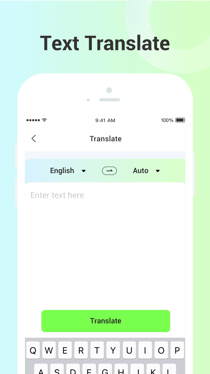 100Translator - OCR  TEXT