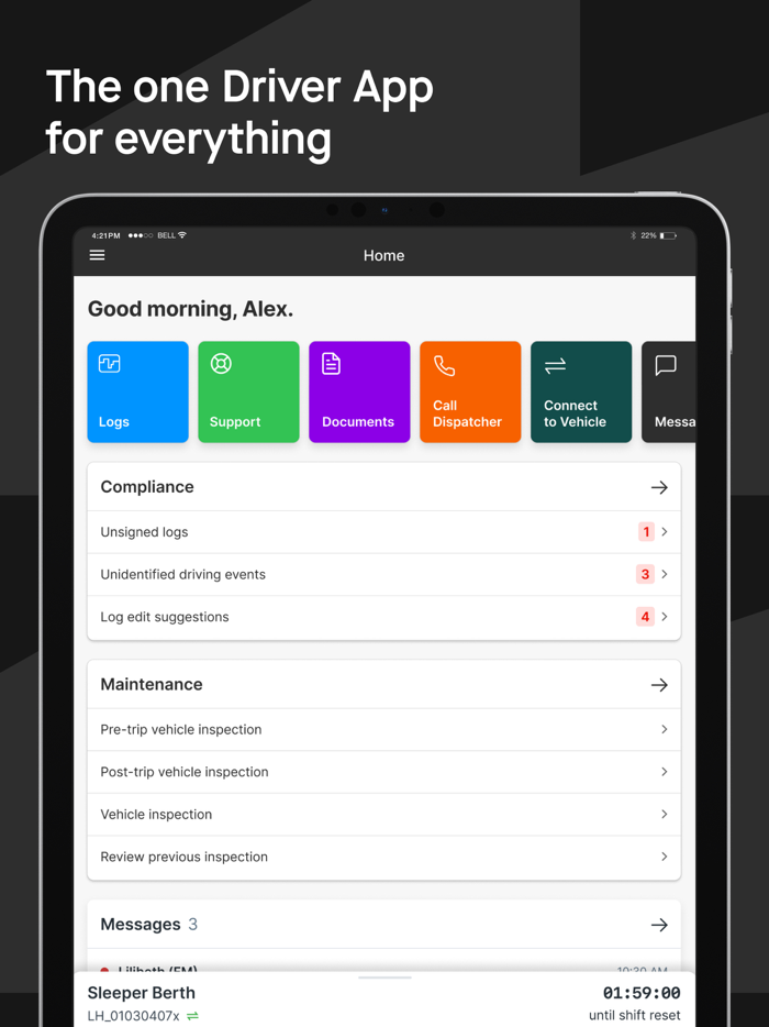 Motive Driver ex KeepTruckin