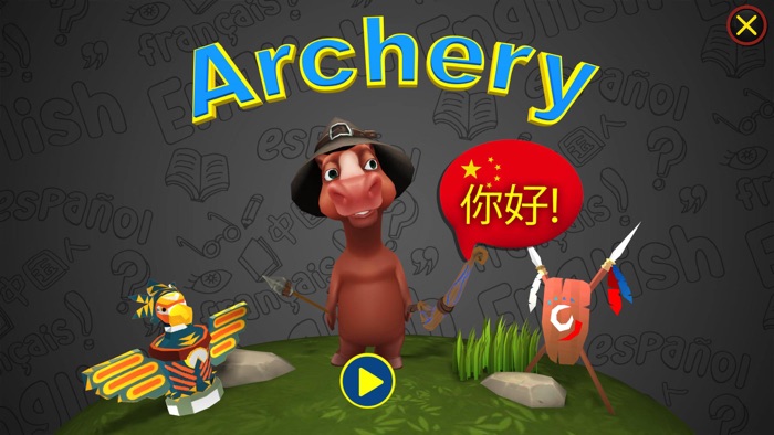 Archery Chinese Vocab Game