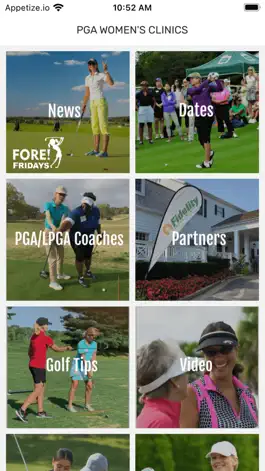 Game screenshot PGA Women's Clinics mod apk