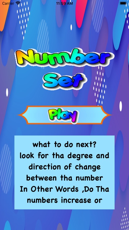 Number Set