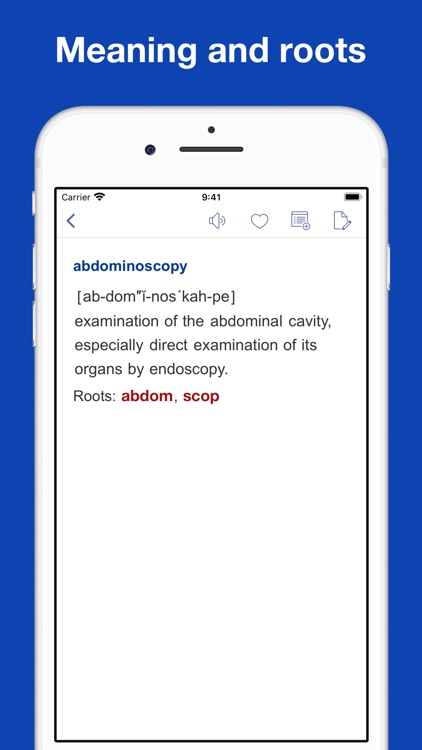 Medical Roots Dictionary screenshot-3