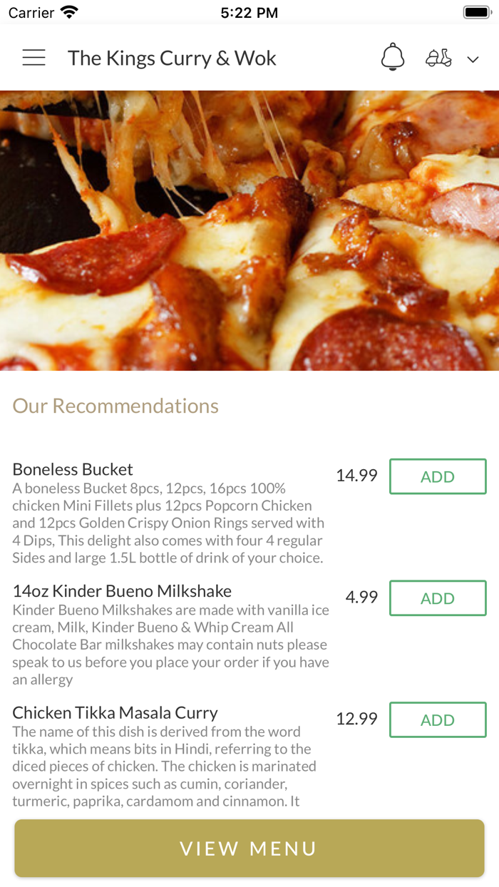 The Kings Curry and Wok