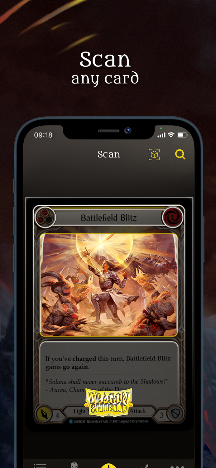 FaB Scanner - Dragon Shield