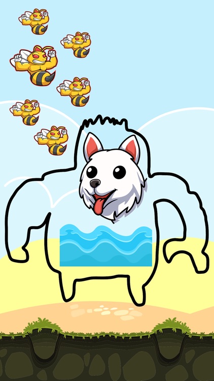 Draw to Save Dog Samoyed screenshot-3