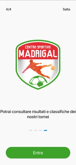 Game screenshot Centro Sportivo Madrigal apk