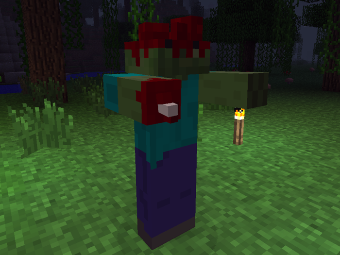 Zombie Mod for Minecraft PE
