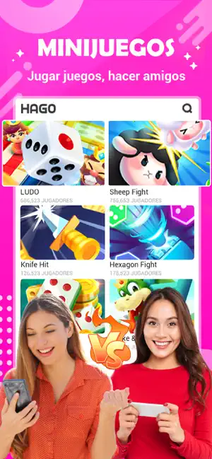 Captura 7 Hago- Fiesta, Chat, En vivo iphone