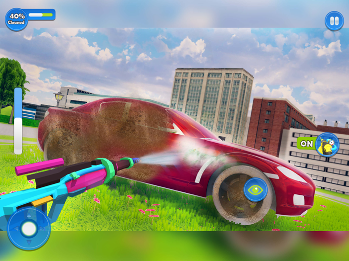 Power Water Gun Wash Cleaning